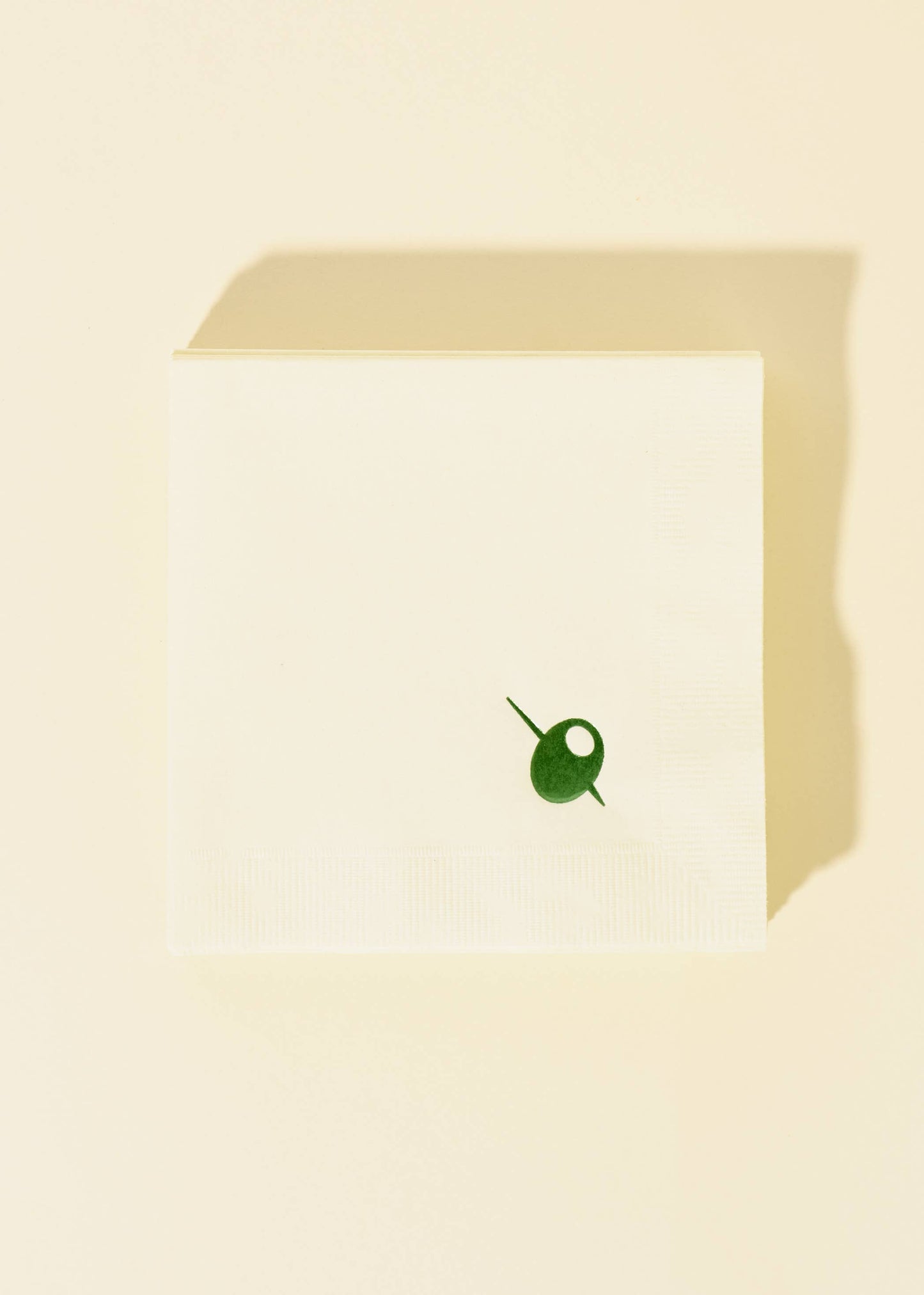 Olive Cocktail Napkins