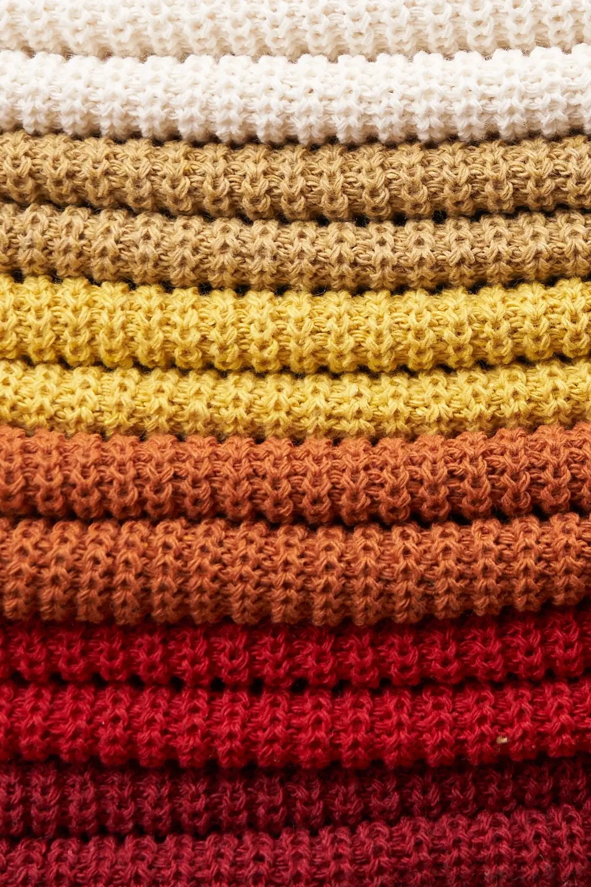 Cherry Red Upcycled Cotton Beanie