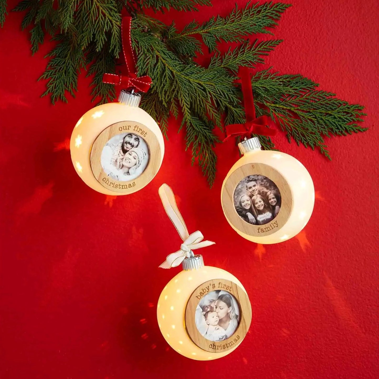 Light Up Ornament - Baby
