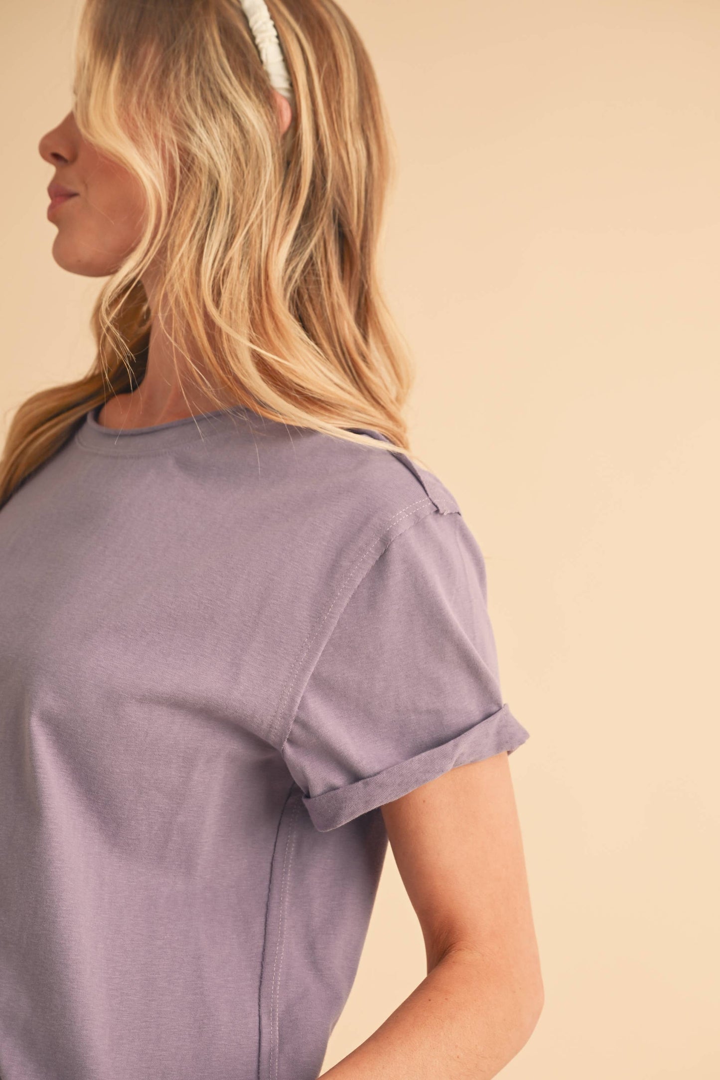 Mali Baby Tee - Plum