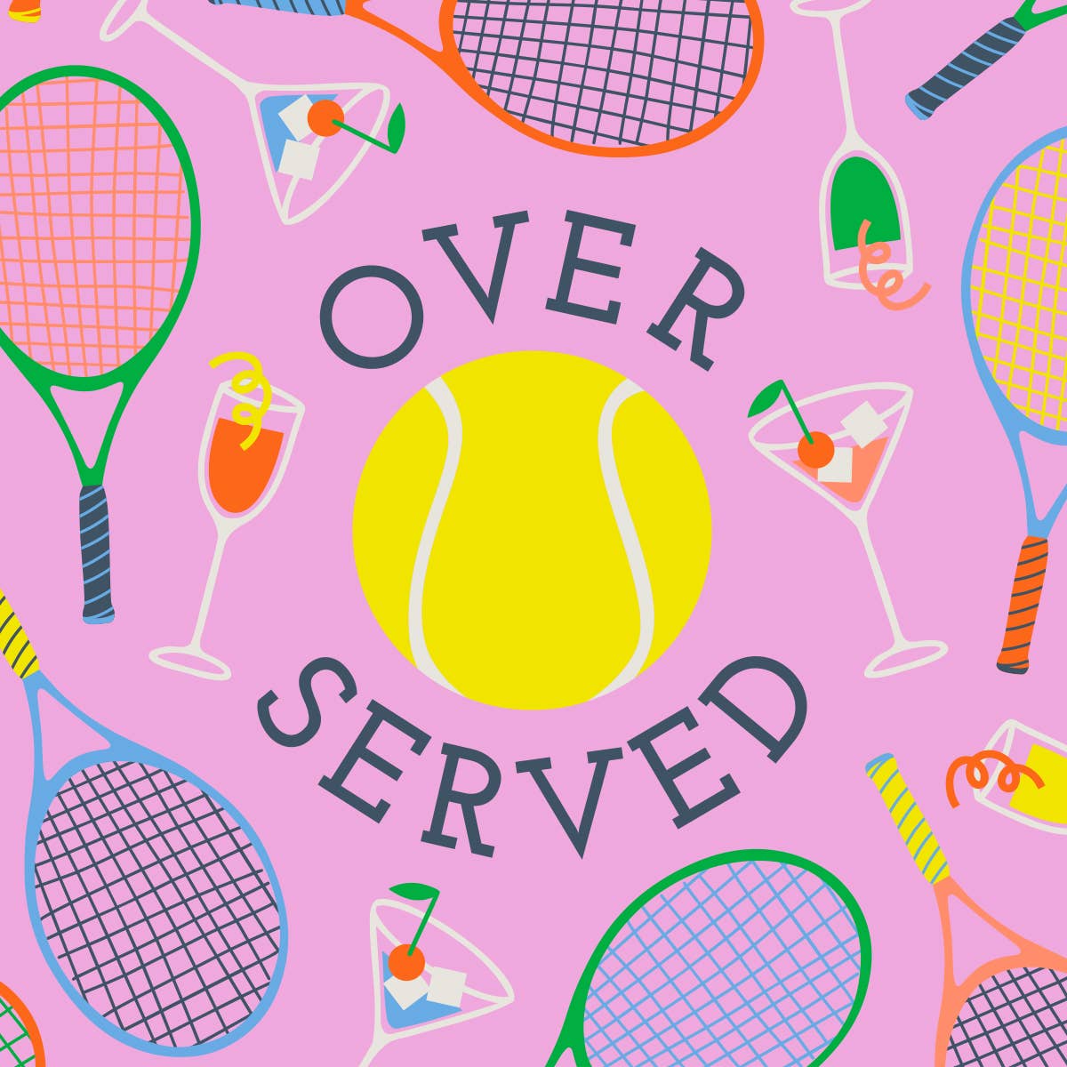 Fun Tennis Cocktail Napkins | Overserved
