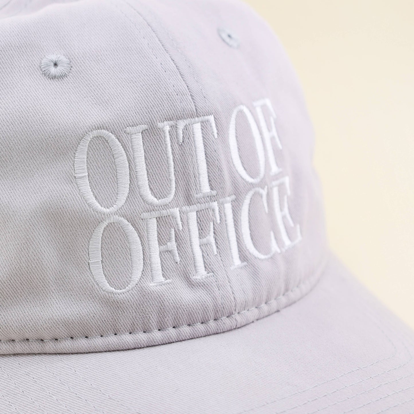 Out Of Office Dad Hat | Grey