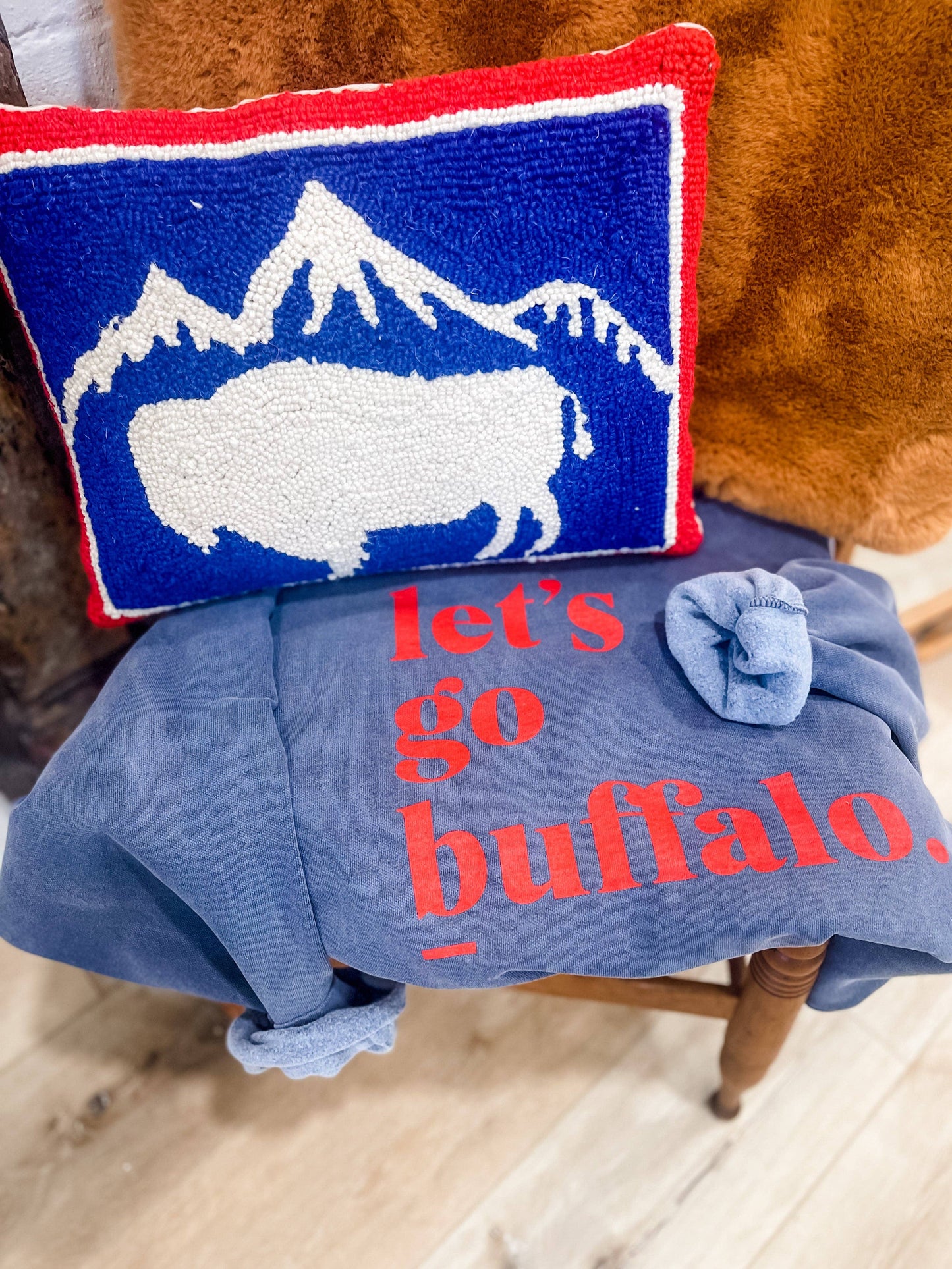 Let’s Go Buffalo Crew Sweatshirt
