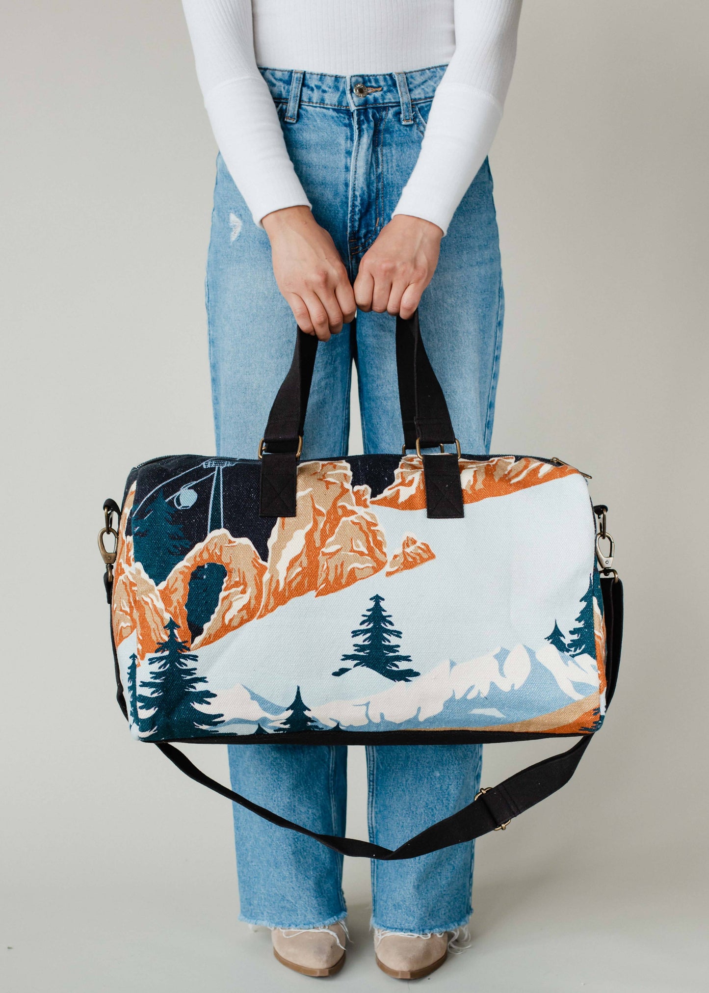 Ski Trip Scene Duffel