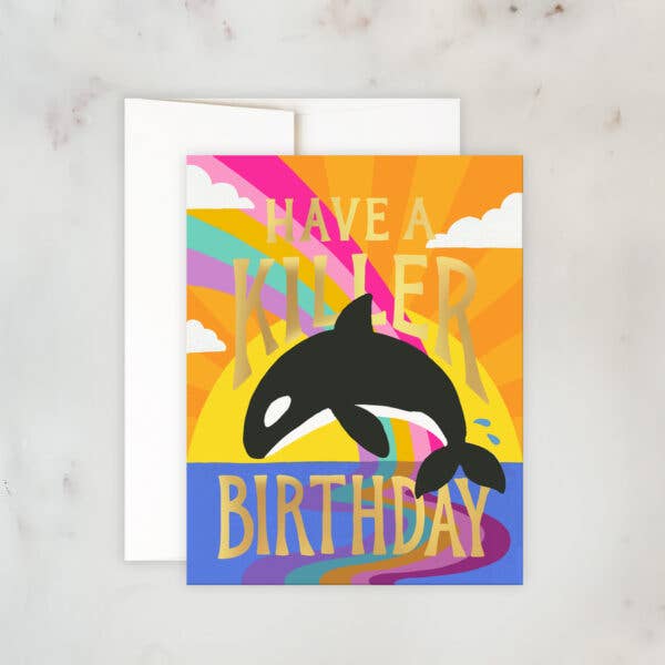 "Killer" Birthday Card