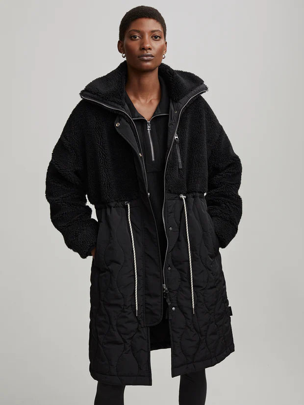 Walsh Quilt Sherpa Coat