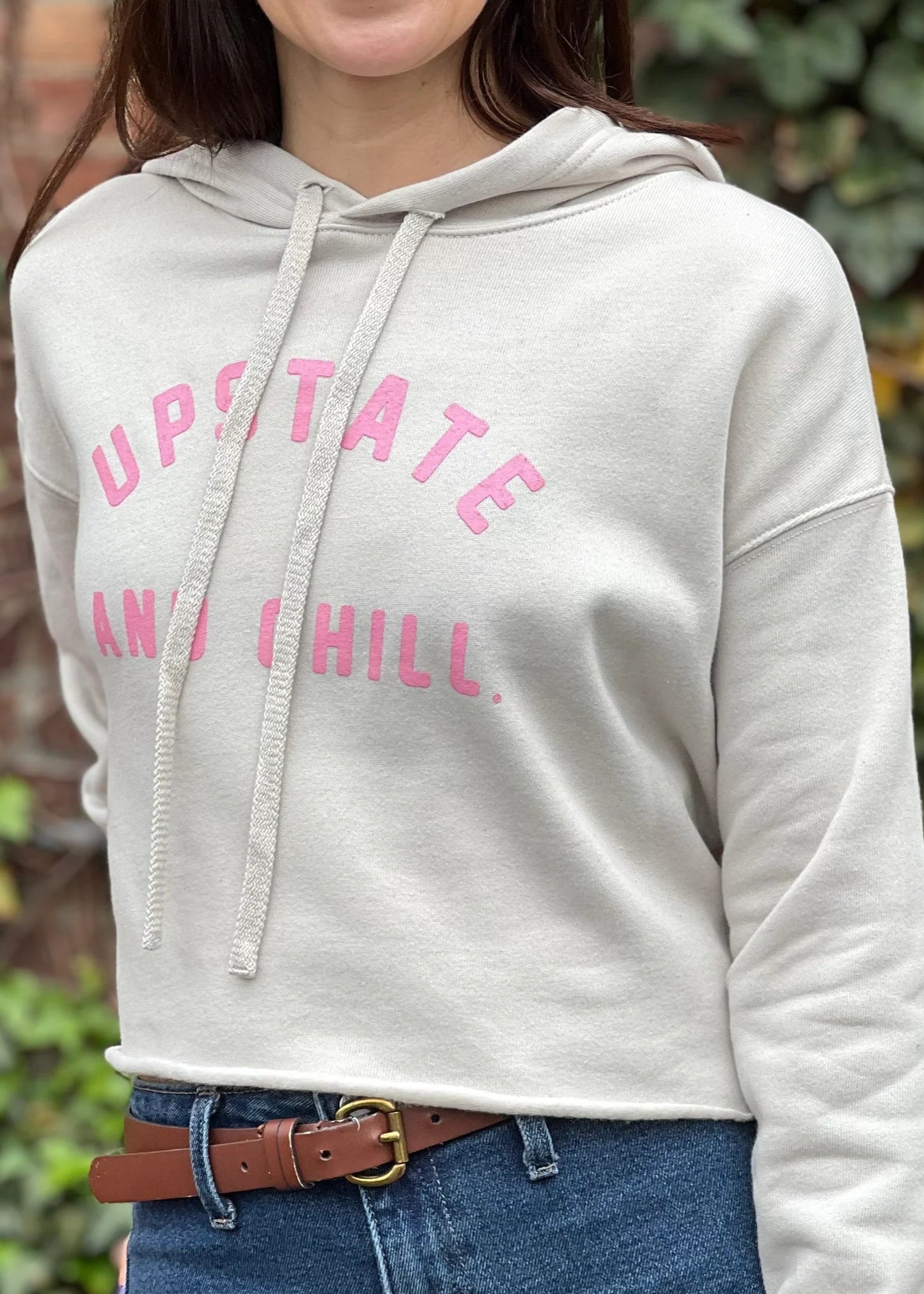Upstate and Chill Cropped Hoodie