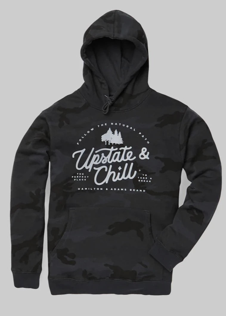 Upstate and Chill Camo Hoodie