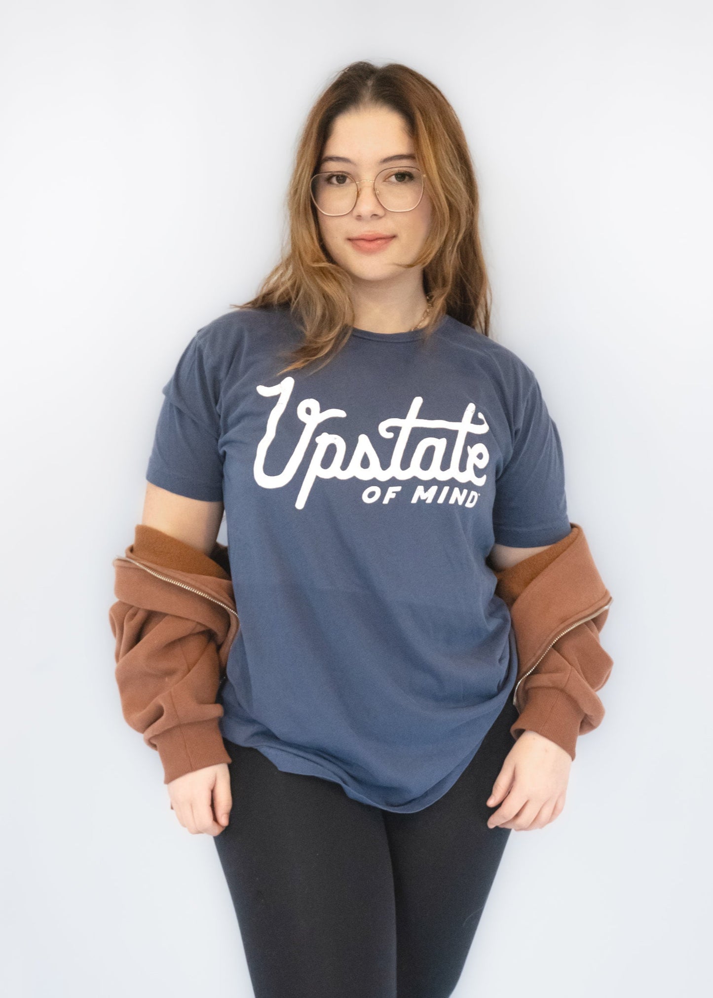 Upstate of Mind Tee - Navy