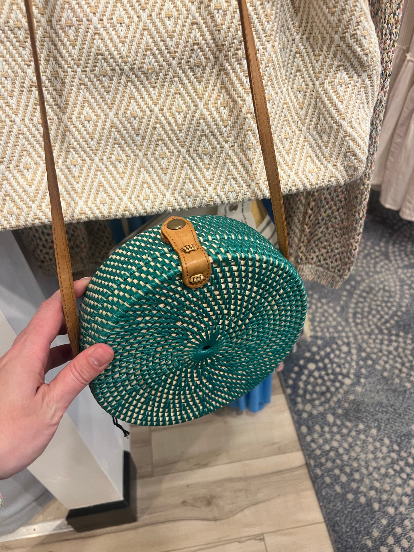 Green Bali Circle Bag