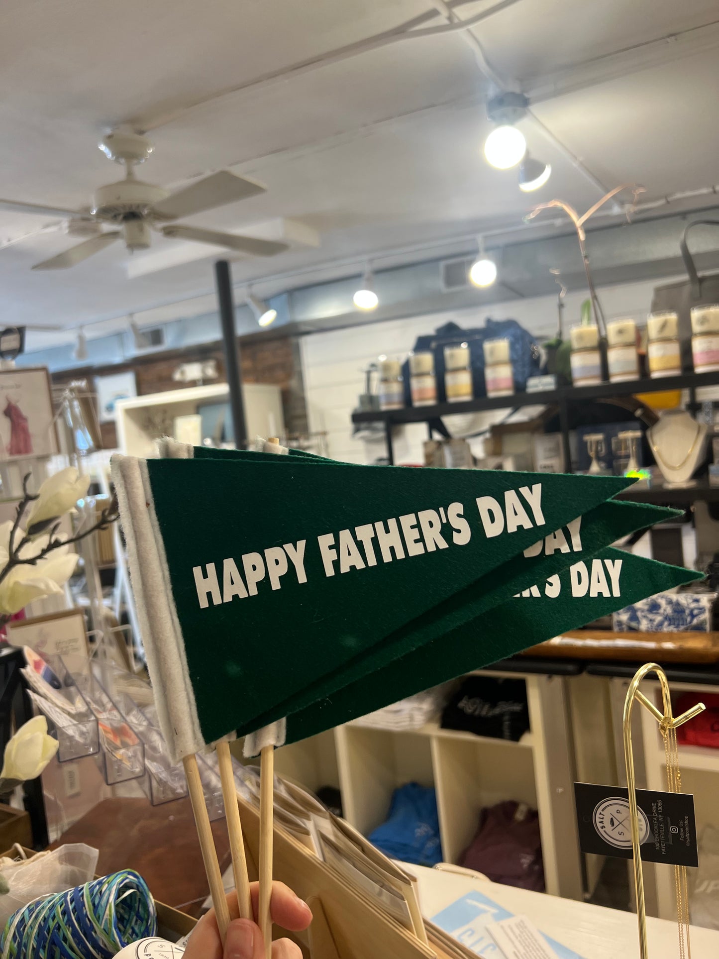 Fathers Day Pennant Flag