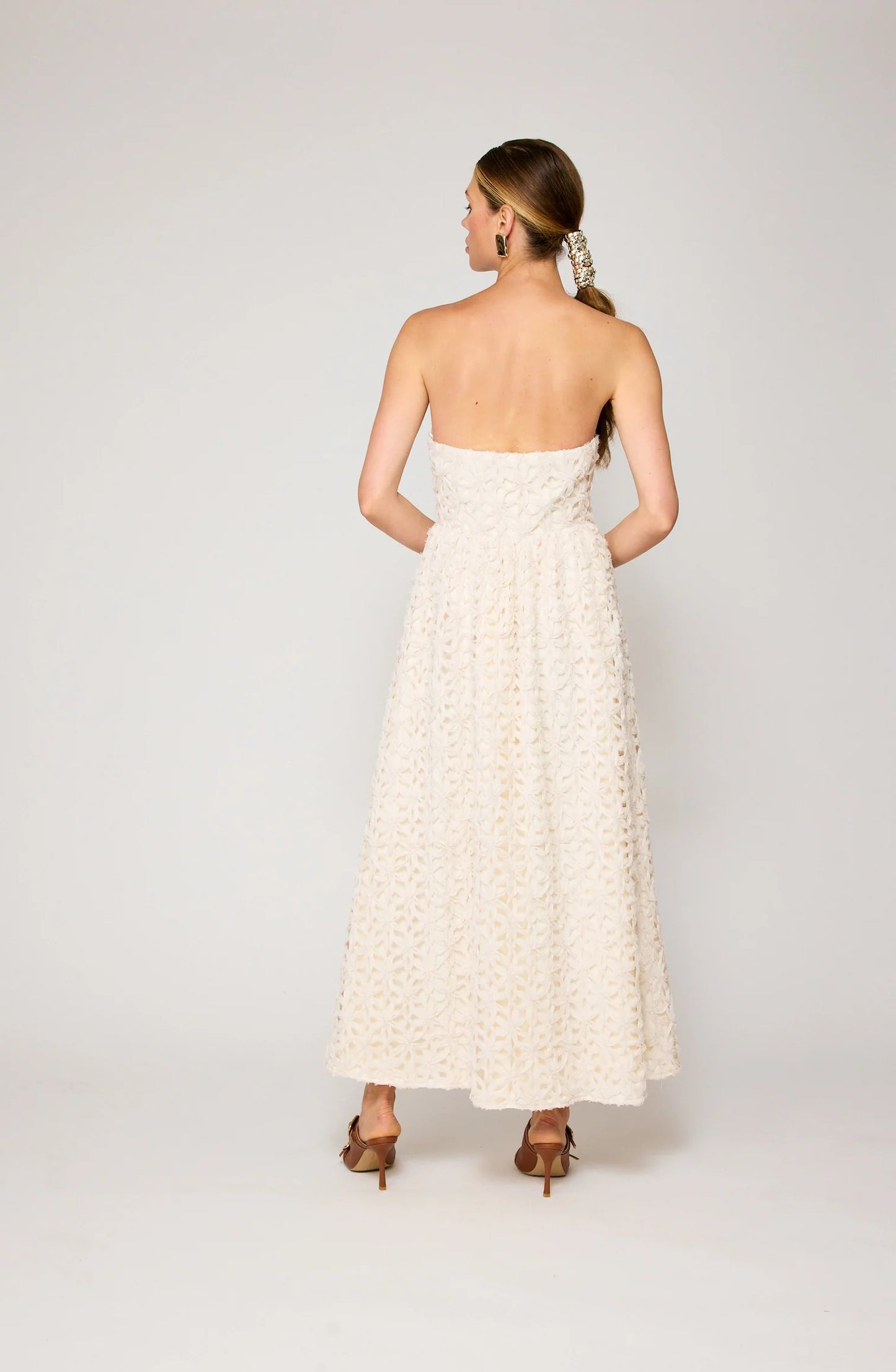 Aris Strapless Maxi Dress