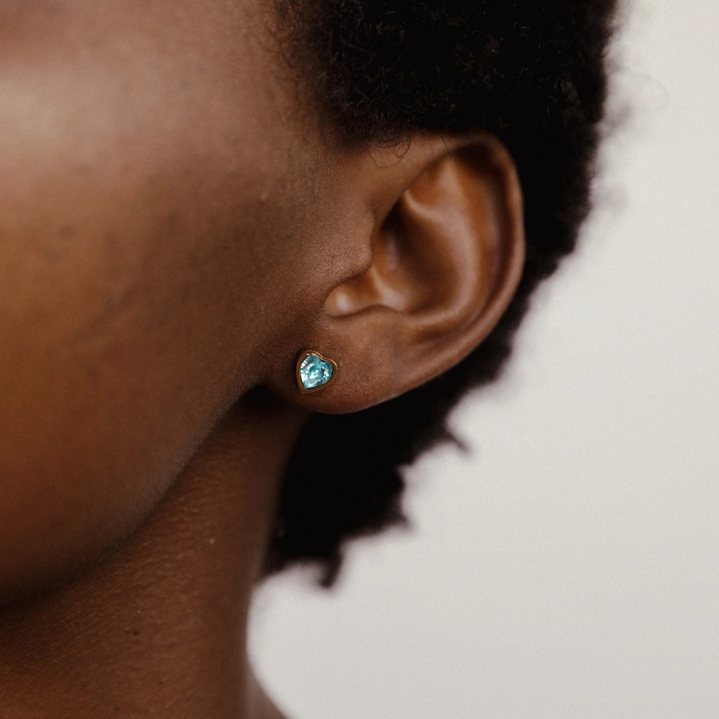 Hey Harper - La Passion Swarovski Blue Earrings