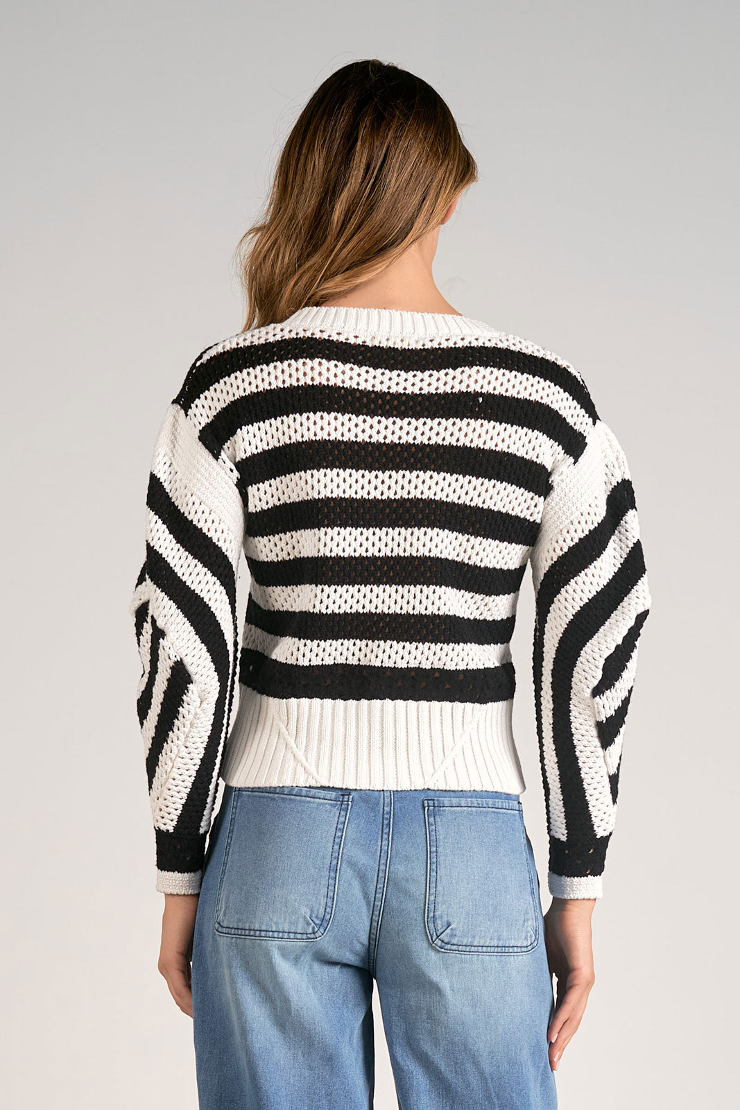 Striped Boatneck Sweater