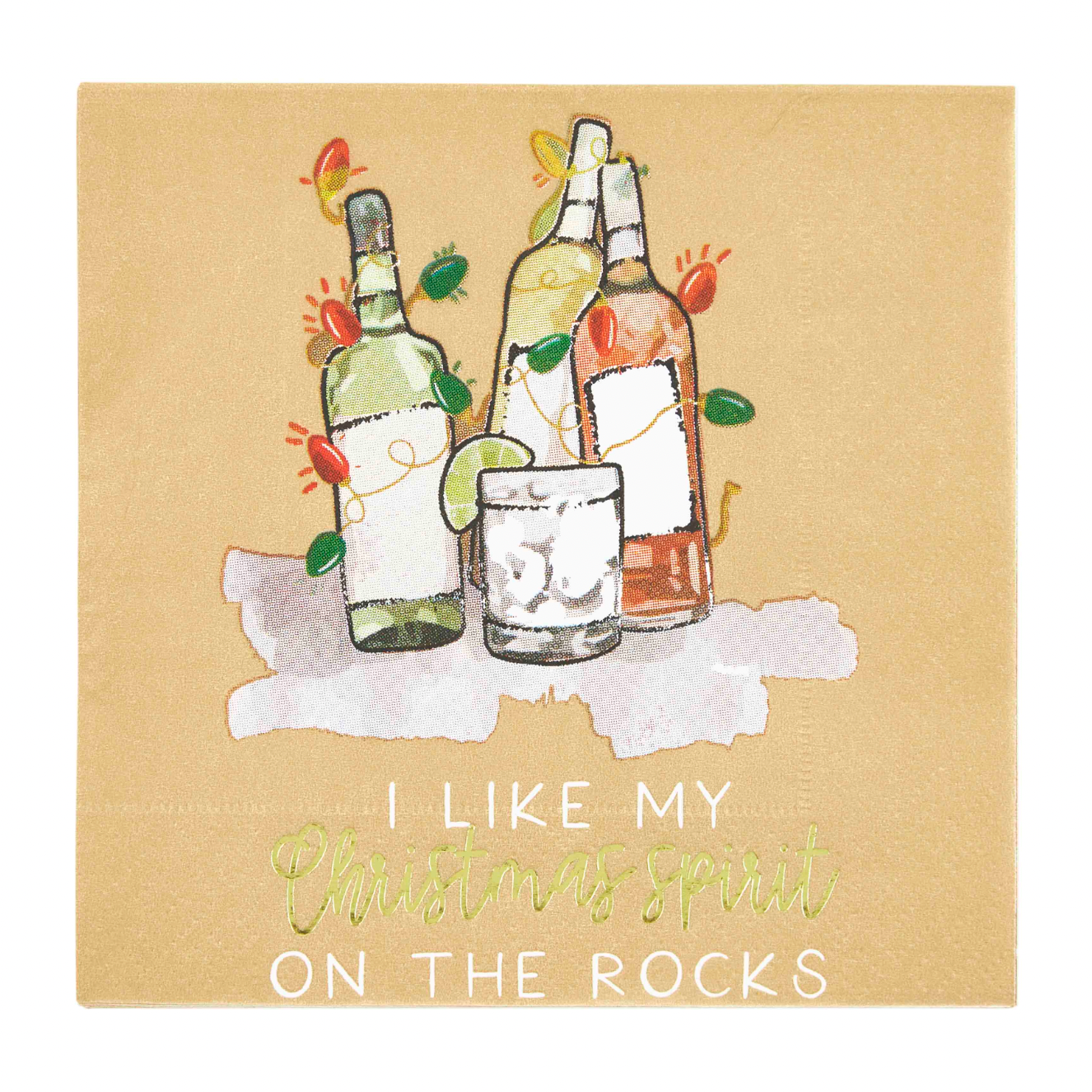 Christmas Bar Napkins