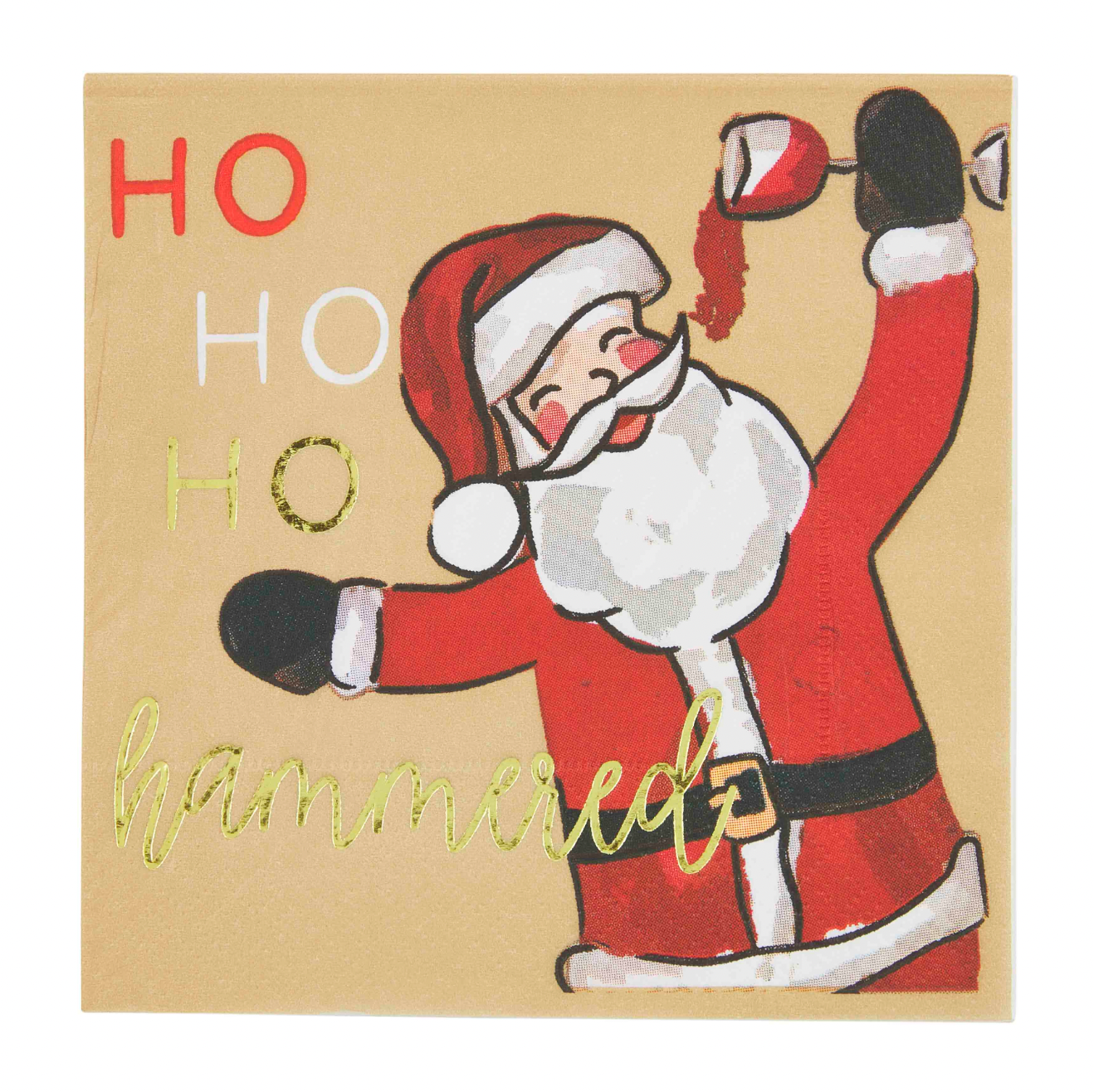 Christmas Bar Napkins