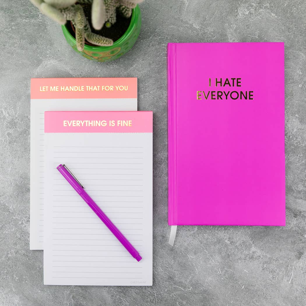 I Hate Everyone Daily Journal