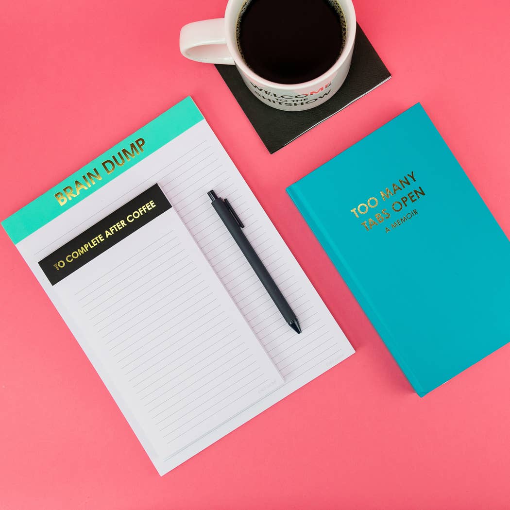 Brain Dump Large Lined Notepad