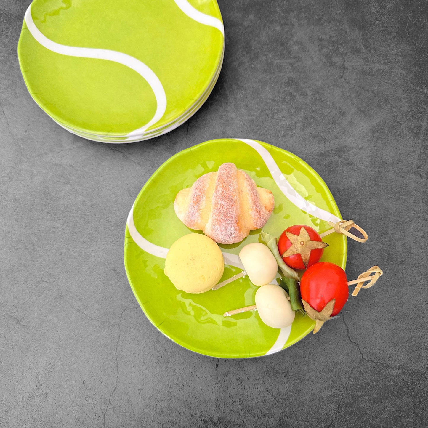Tennis Melamine Plate