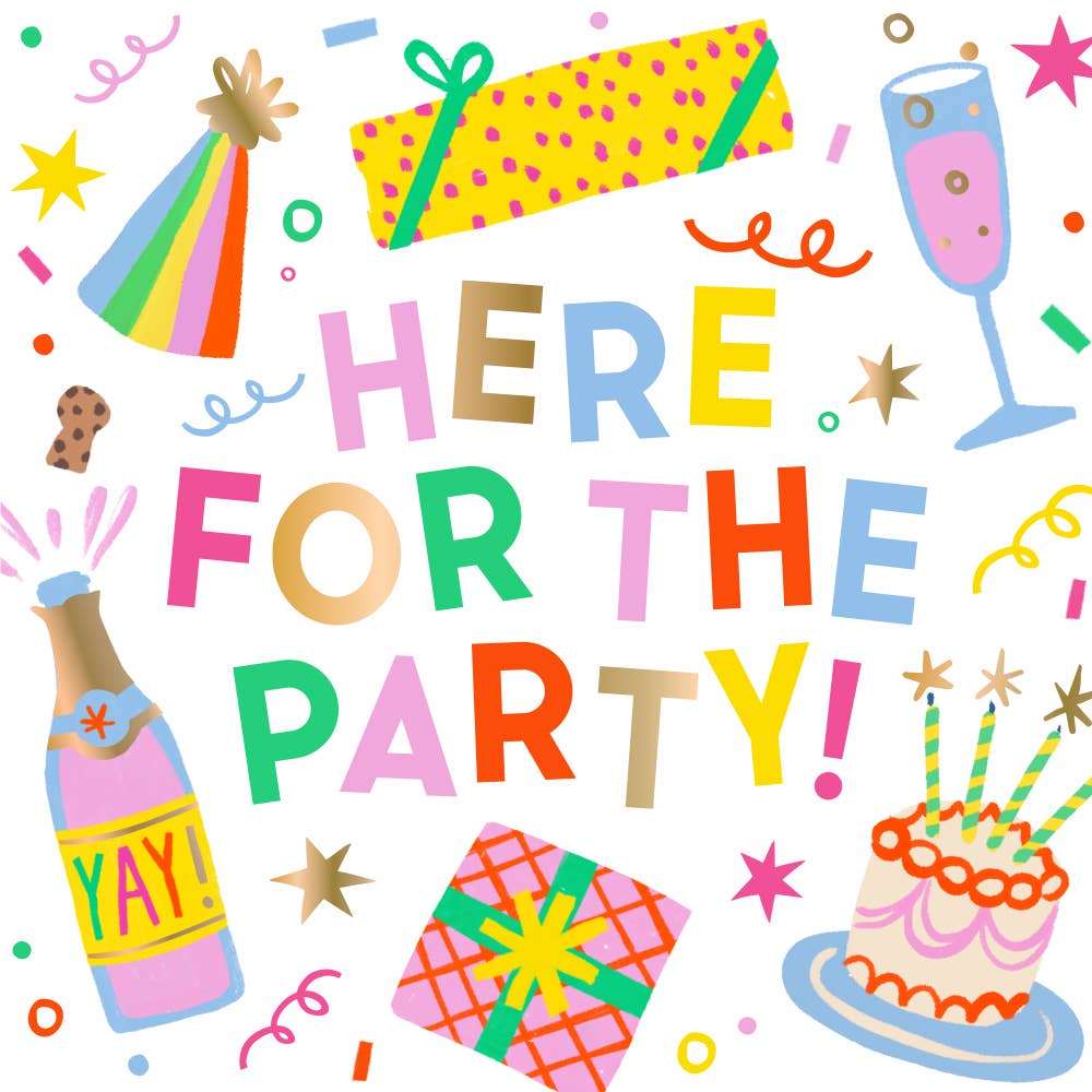 Fun Cocktail Napkins | Here For The Party