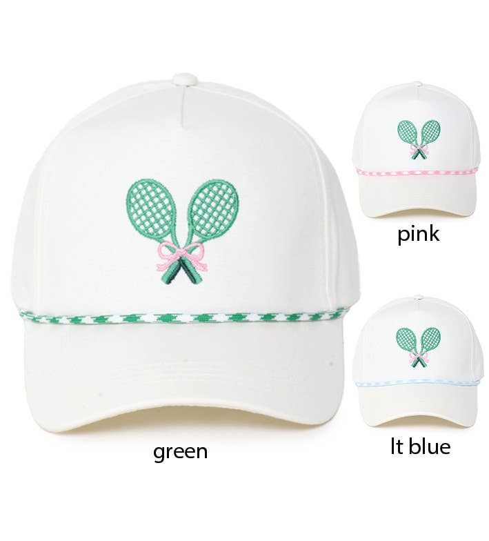 Tennis Bow Baseball Cap