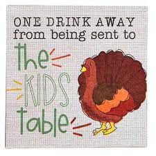Thanksgiving Cocktail Napkins