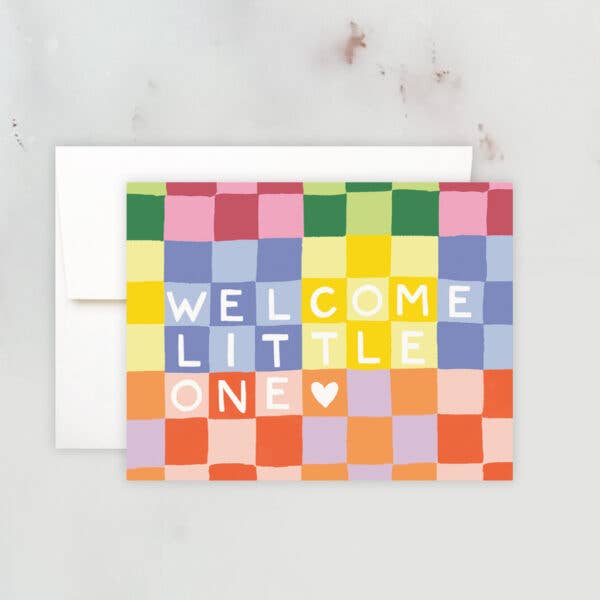 "Welcome Little One" Greeting Card