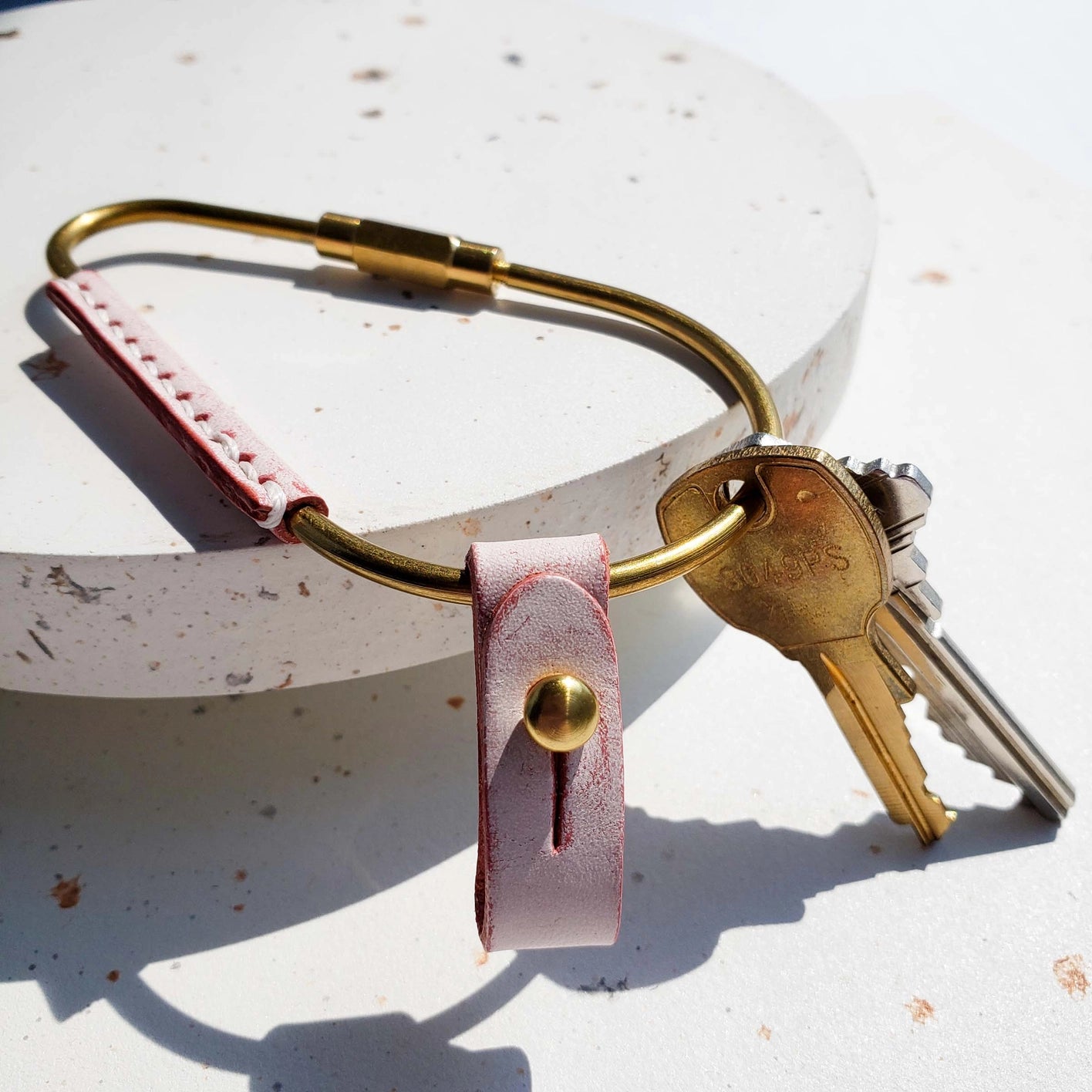 Brass Key Carabiner