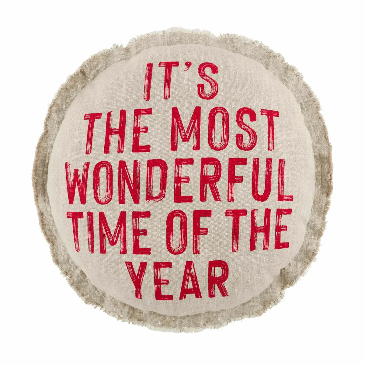 Most Wonderful Time Pillow