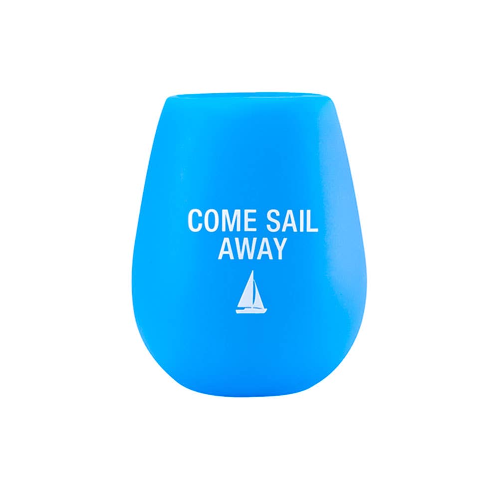 Come Sail Away Flexible Wine Cup