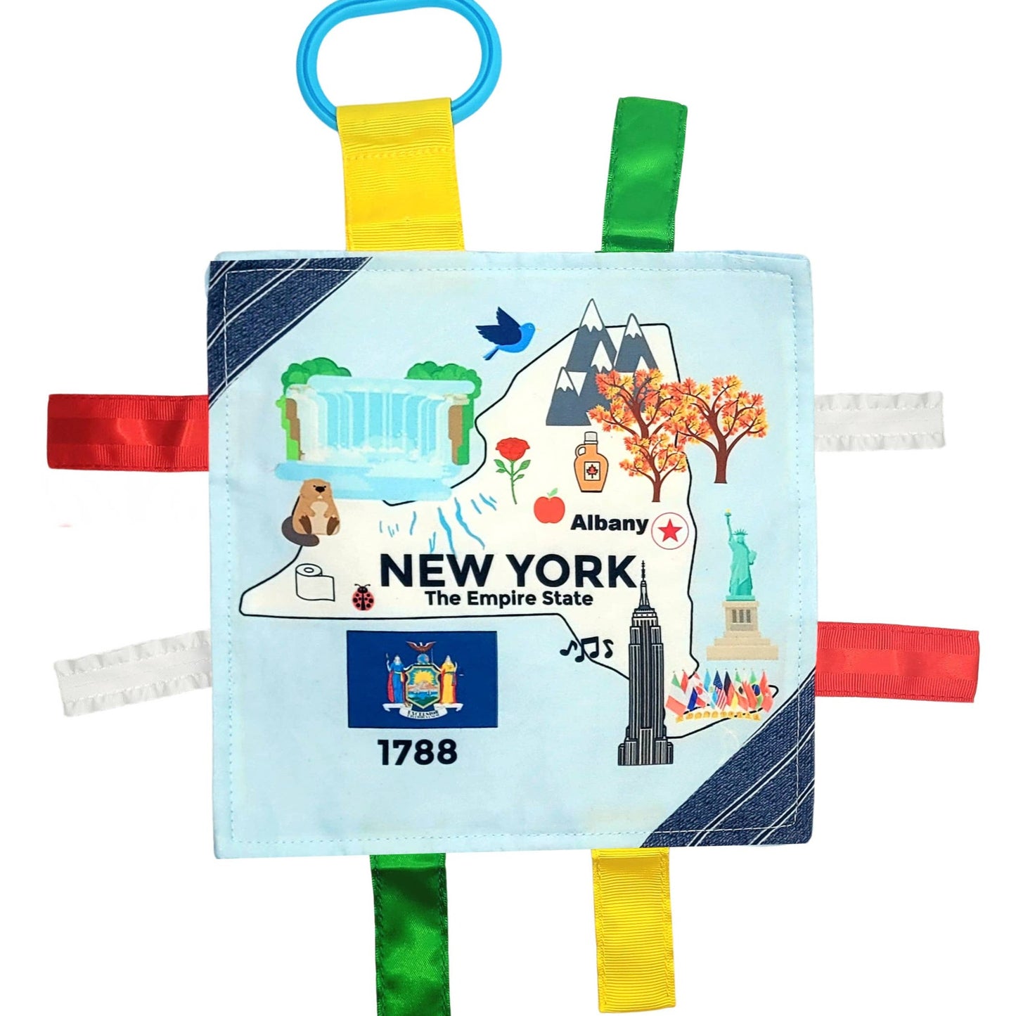 NY State Baby Crinkle Toy