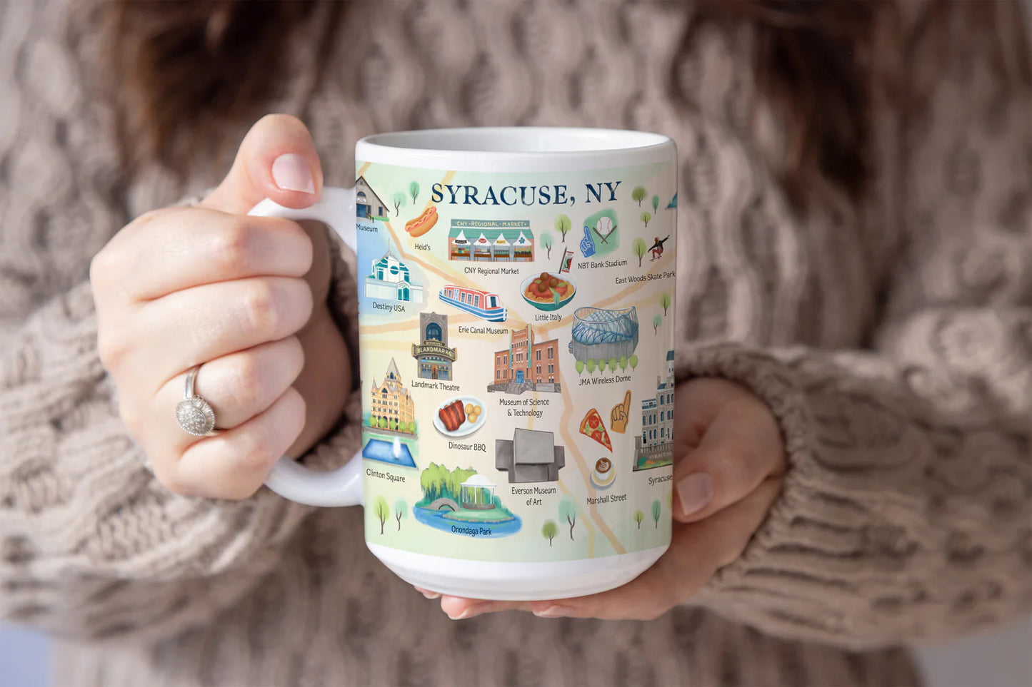 Syracuse Landmarks Mug