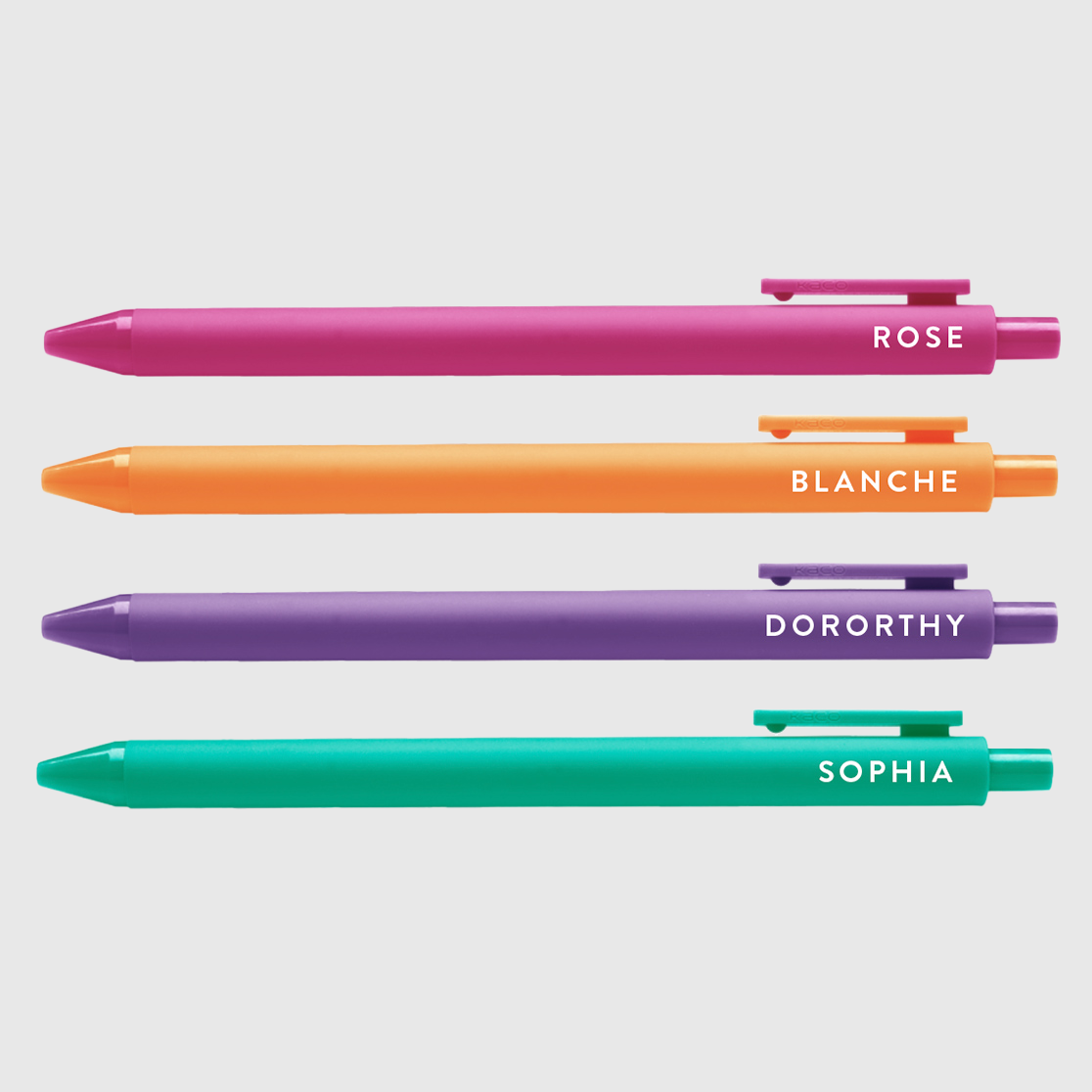 Golden Girls Pen Set