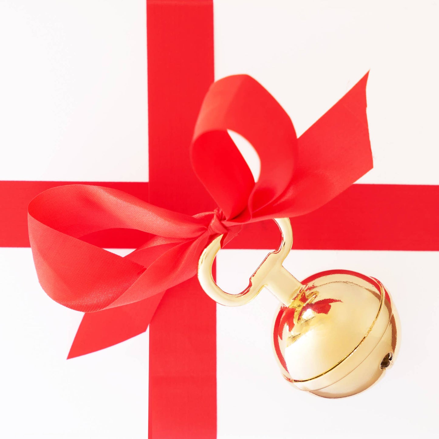Gold Plated Metal Jingle Bell Bottle Opener