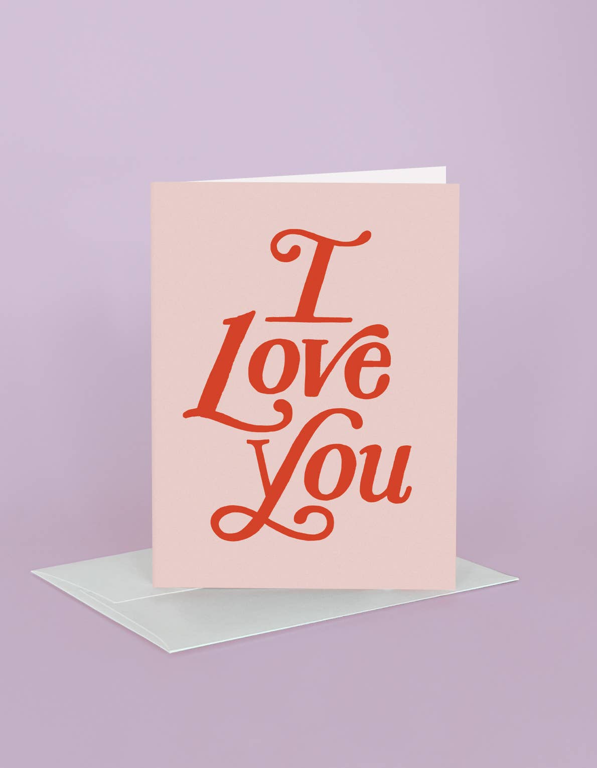 "I Love You" Greeting Card