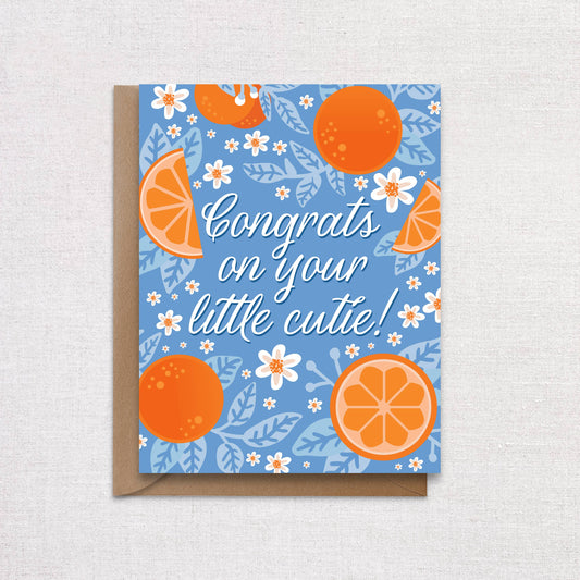 Congrats on Your Little Cutie Card