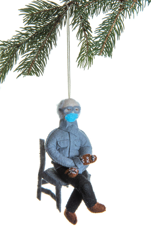 Inauguration Day Bernie Sanders Ornament