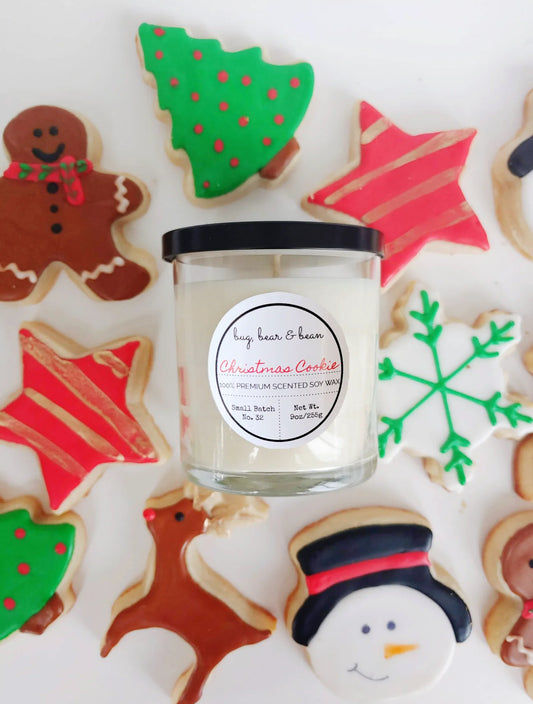 Christmas Cookie Candle Large