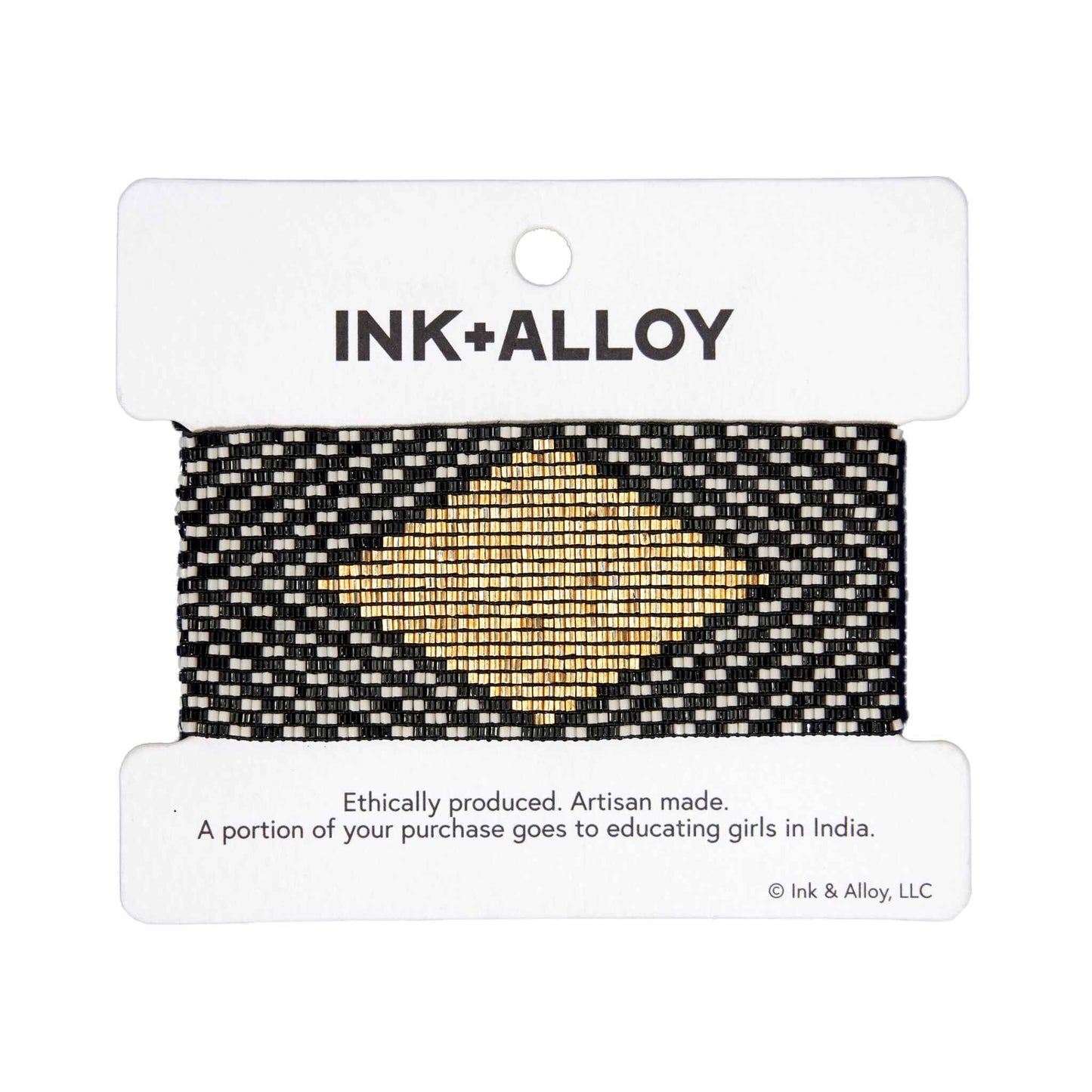 Brooklyn Diamond Beaded Stretch Bracelet