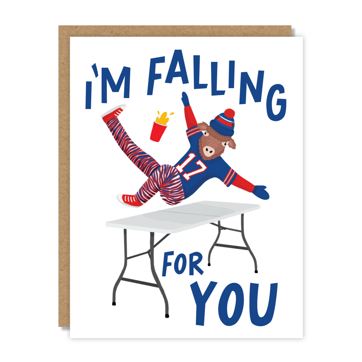 Falling for You Card