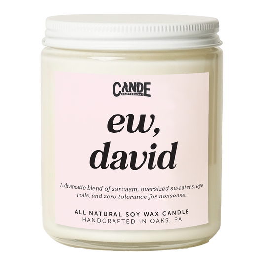 Ew, David Scented Candle