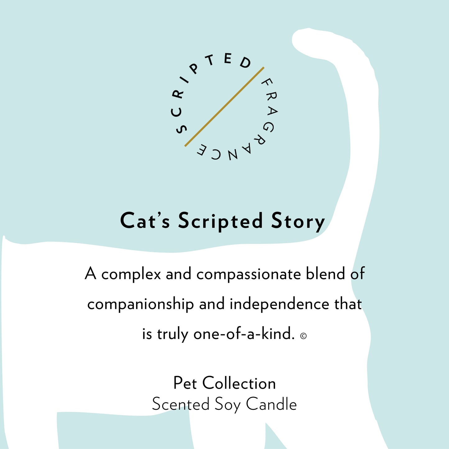 Cat Pet Soy Candle: Reusable Rocks Glass