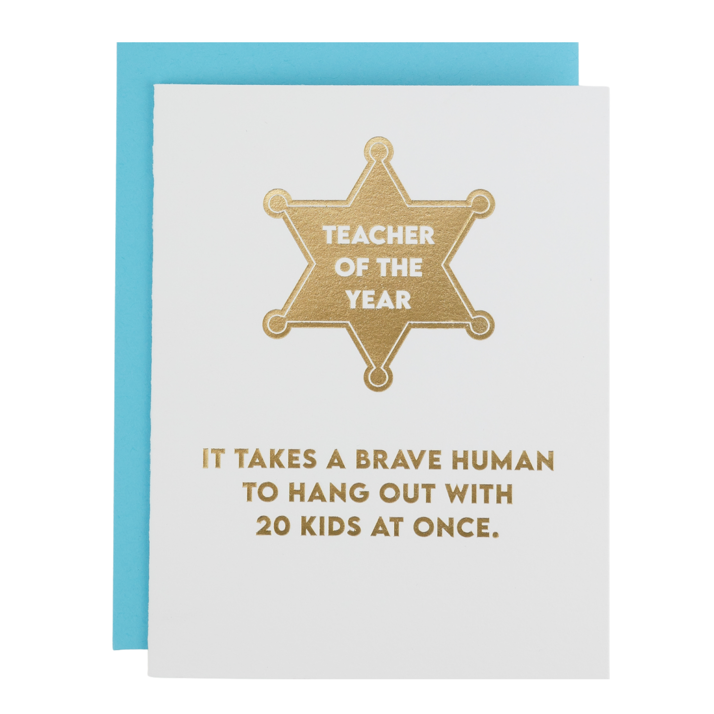 Teacher of the Year Card