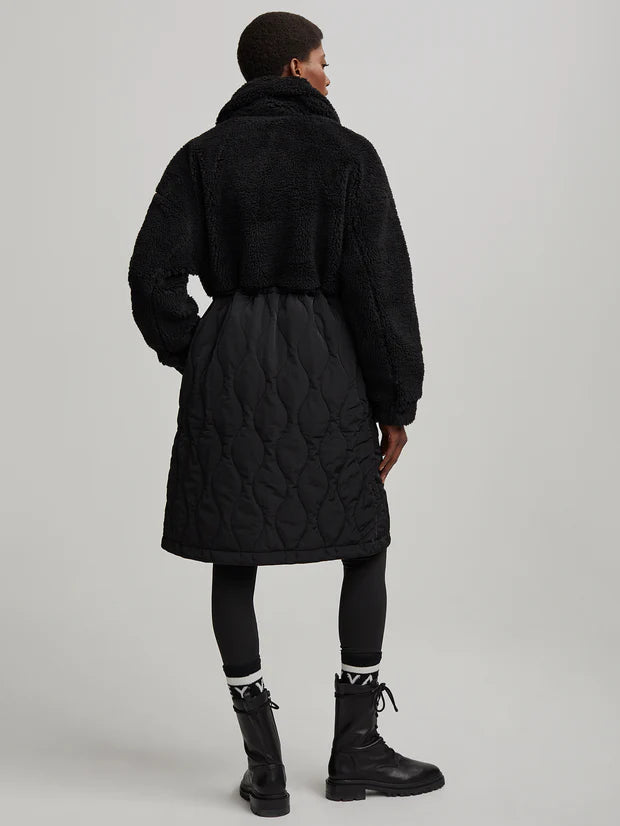 Walsh Quilt Sherpa Coat
