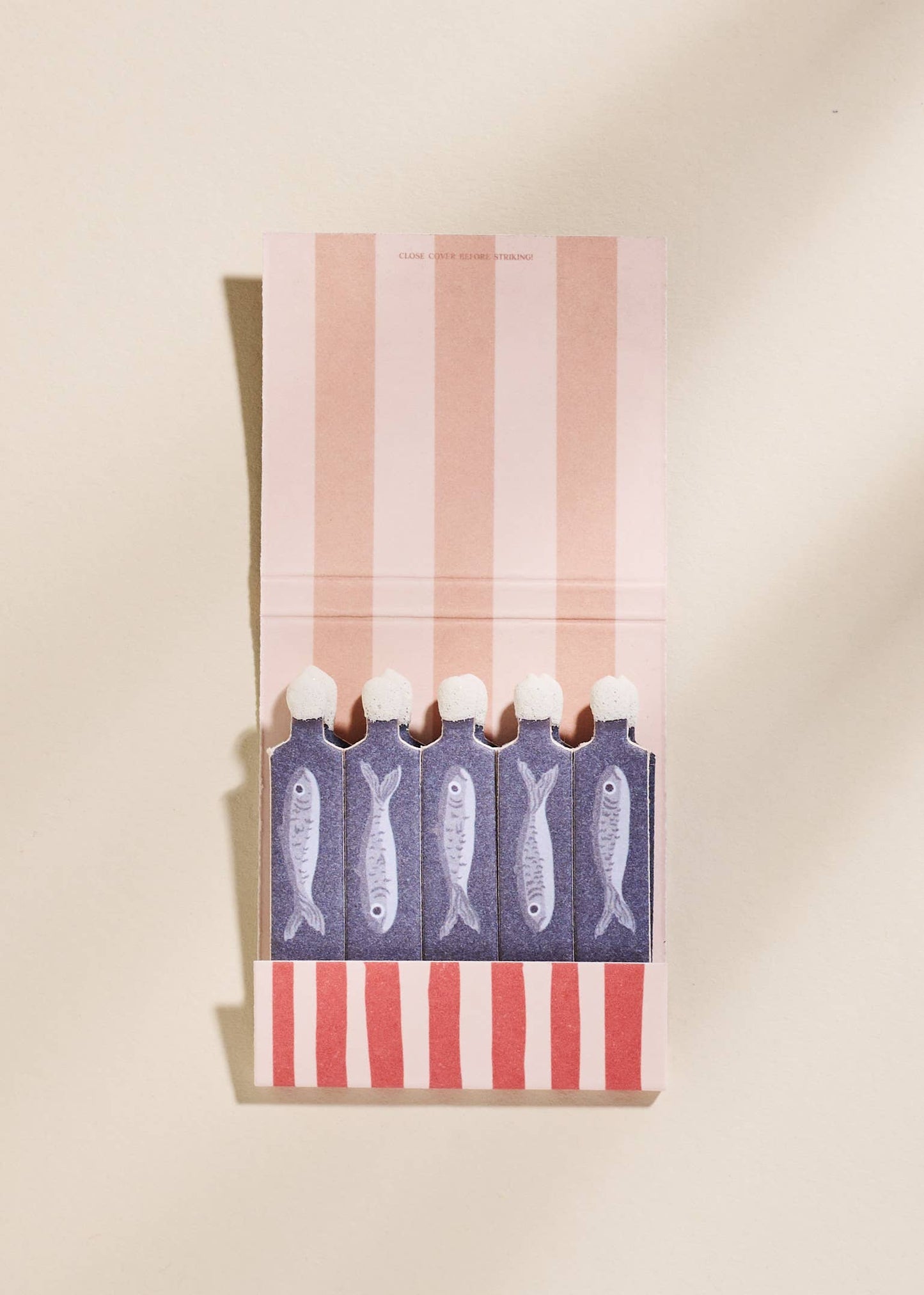 Sardine Tin Printed Matchbook