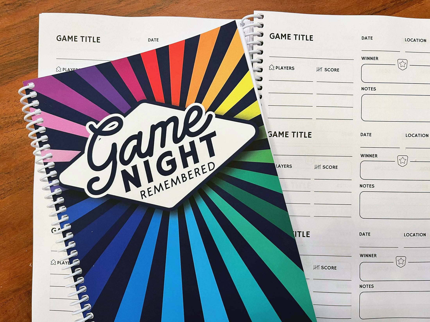 Game Night Remembered - Board Game Journal