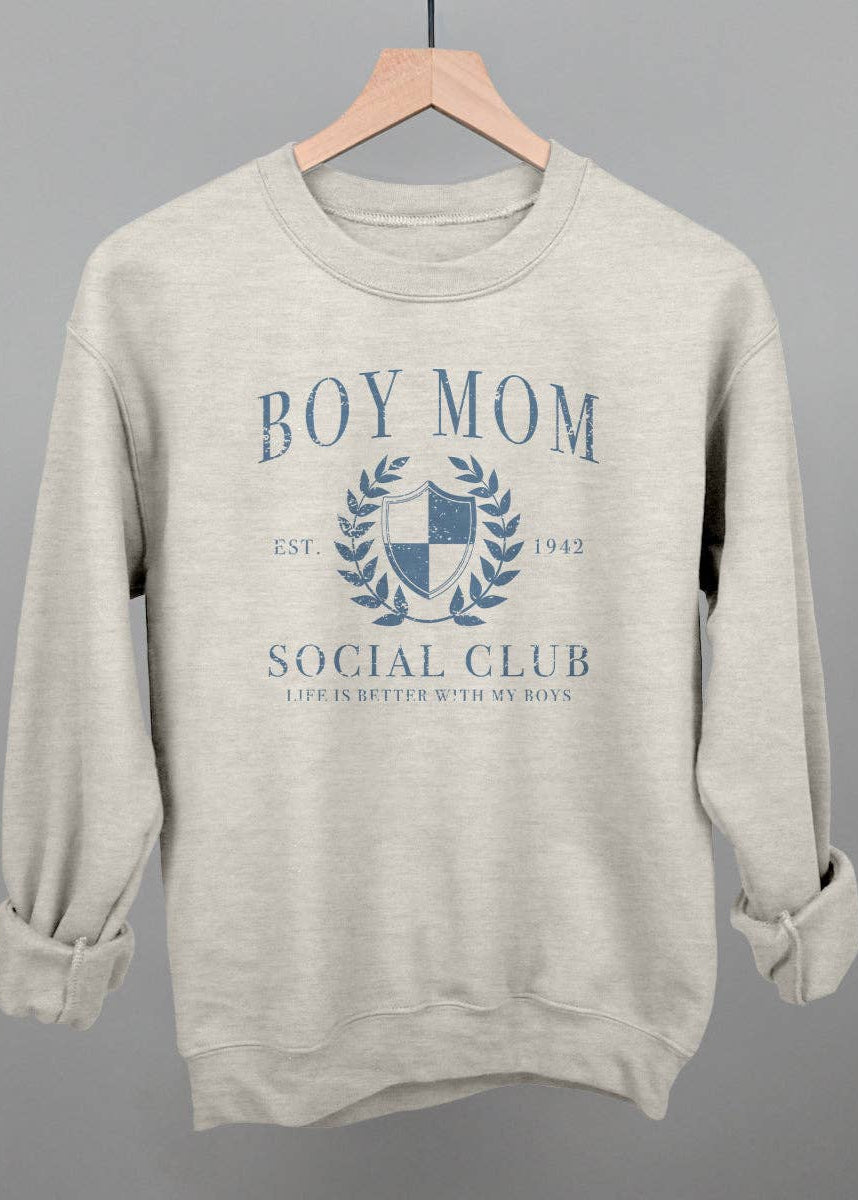 Boy Mom Social Club Sweatshirt