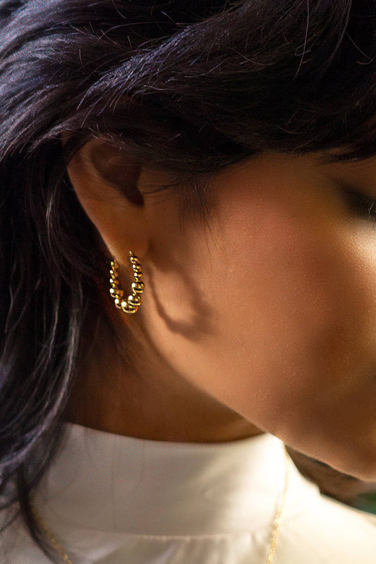 Elio Hoops - Gold