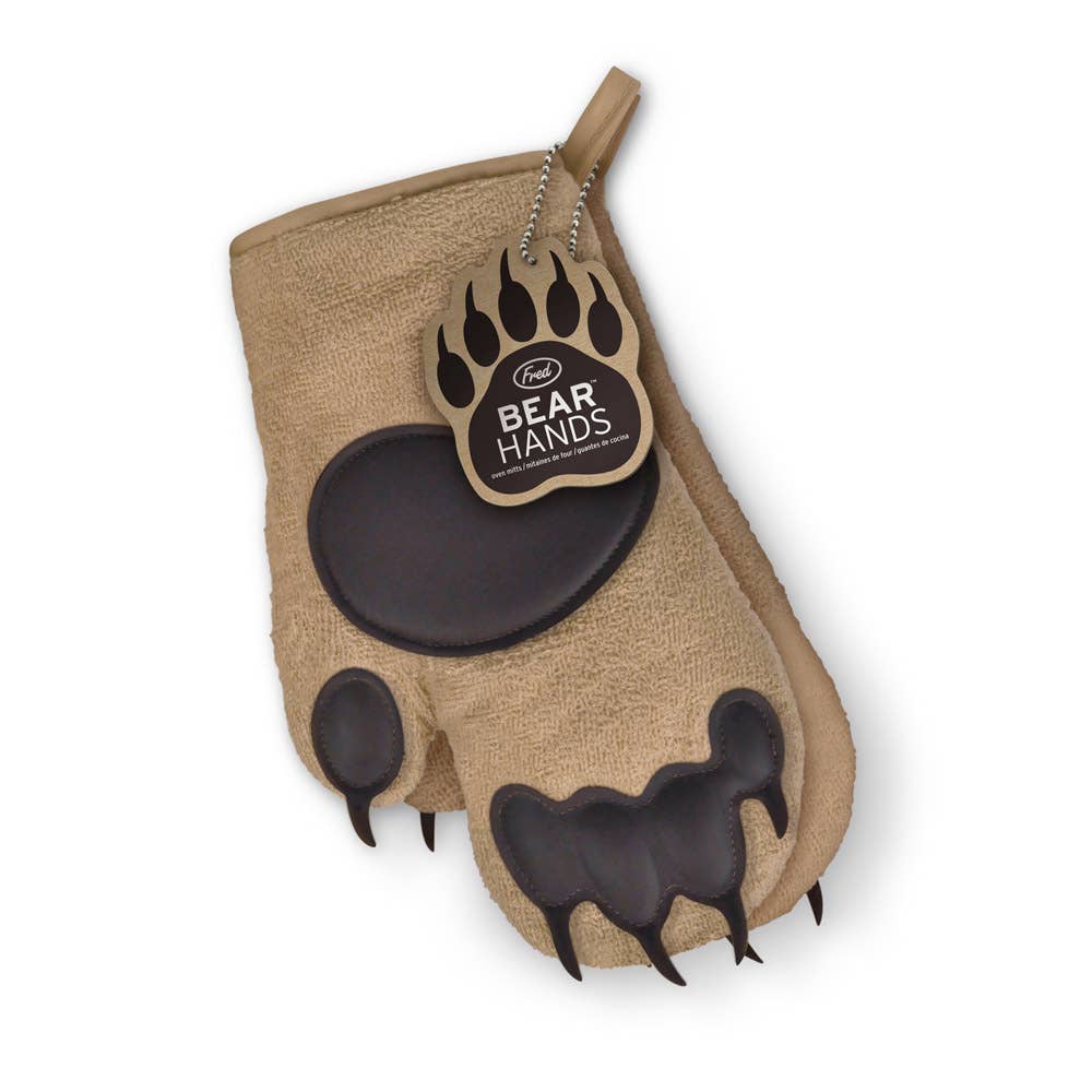 Bear Hands Oven Mitts