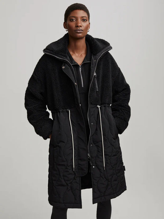 Walsh Quilt Sherpa Coat